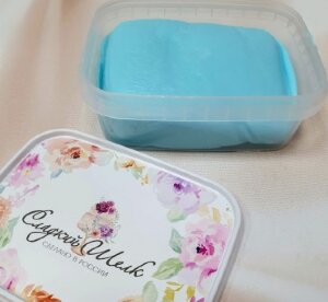 Голубая мастика для торта 12 кг Голубая мастика для торта 12 кг